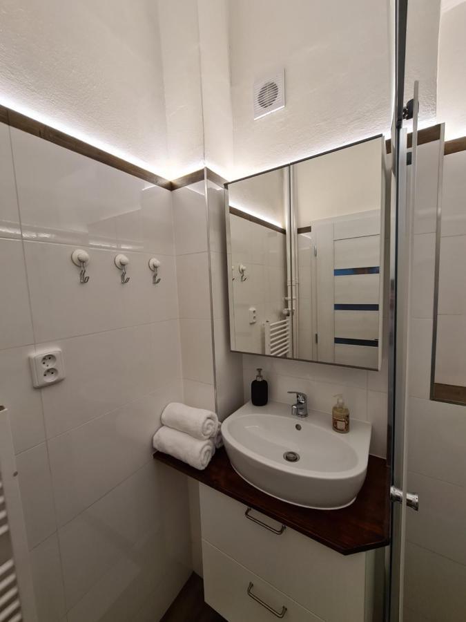 Apartmán Světlý prostorný byt v Karlíně Praha Exteriér fotografie